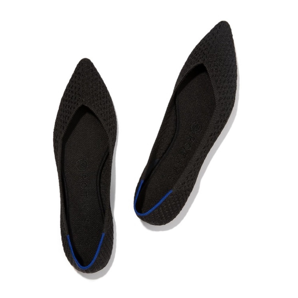 Rothy's The Point Black Honeycomb Size 8.5